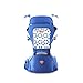 SONARIN Sonnenschutz Hipseat Baby Carrier,Babytrage, Atmungsaktiv, Aufbewahrungstaschen,Einfach zu tragen und Enfach Mom(Blau)