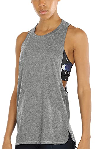 icyzone Workout Tank Tops for Women - Running Muscle Tank Sport Exercise Gym Yoga Tops Athletic Shirts (L, Grey) icyzone Workout Tank Tops for Women - Running Muscle Tank Sport Exercise Gym Yoga Tops Athletic Shirts (L, Grey)