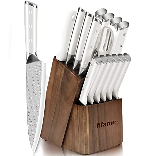 fifame 16-Piece Kitchen Knife Set