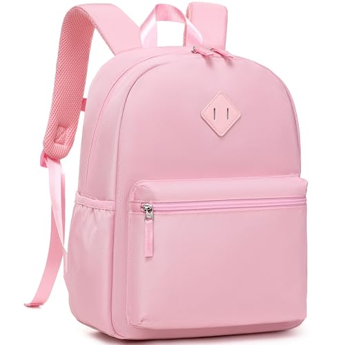 abshoo Kindergarten Backpack for Girls Preschool Backpacks School Bookbag for Kids 4-8(Pink)