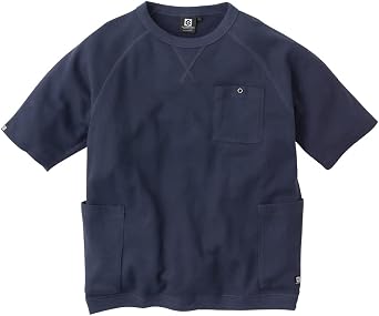 co-cos nobuoka   Unisex Adult 5-Pocket Short Sleeve T-Shirt, Light Waffle Material T-Shirt