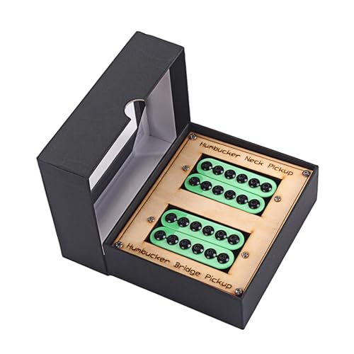 Micros de guitare électrique double bobine aimant céramique pièces 6 cordes