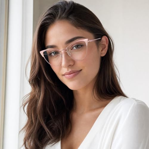 Image of Cat Eye Blue Light Glasses for Women Blocking Glasses