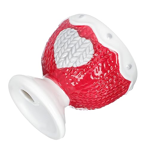 VILLCASE Egg Supporting Cup Ceramic Adornment Mini Storage Holder Embossed Egg Rack Kitchen Supplies