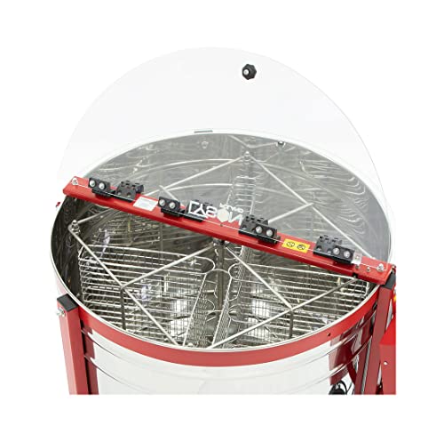 Selbstwendeschleuder 4 Waben (Optima) aus Edelstahl Honigschleuder Imkerei Bienen – Bild 5