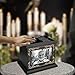 Cremation Urns for Human Ashes Adult Male or Female, Funeral Memorial Urns for Ashes with Photo Frame, Wooden Urns Box and Casket for Men Women, Burial Urn for Adults Up to 200 IBS