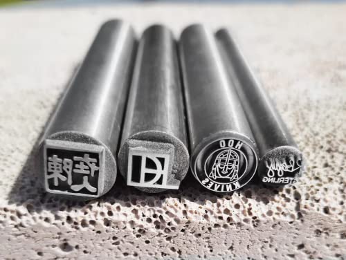 Metal Stamps, Custom Logo for Press Design Gift for Him Her, Jewelry Stamping Punch Stamp, Customized Blacksmith Hot Mark Steel Tools Dies