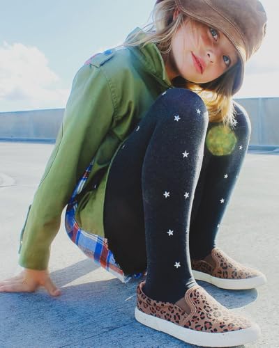 MeMoi Shimmering Star-Gazer Opaque Girls Tights4