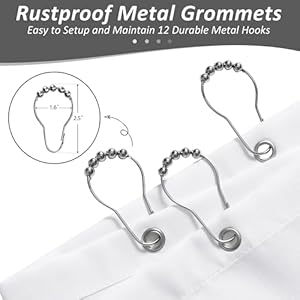 Grey-Shower-Curtain-78-Length-Gray-and-White-Ombre-Textured-Fabric-Shower-Curtains-for-Bathroom-Hotel-Spa-Luxury-Shower-Curtain-Set-with-12-Hooks-Machine-Washable-Water-Repellent-72-x-78 - Cucciolini Doodles   Grey-Shower-Curtain-78-Length-Gray-and-White-Ombre-Textured-Fabric-Shower-Curtains-for-Bathroom-Hotel-Spa-Luxury-Shower-Curtain-Set-with-12-Hooks-Machine-Washable-Water-Repellent-72-x-78