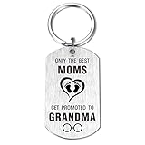 Only The Best Moms Get Promoted to Grandma Gifts, Gonna be a Grandma Keychain, First Time Grandma Gift