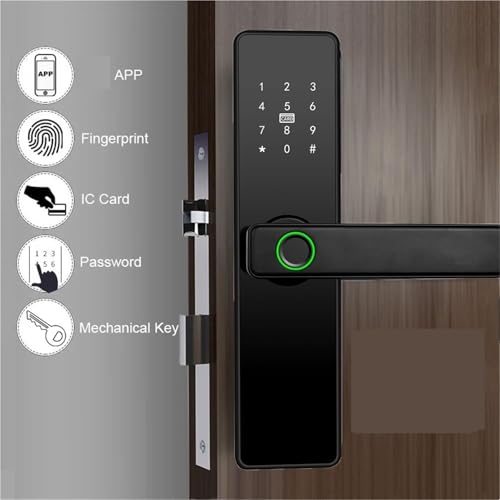 Serrure connectée application et empreinte digitale pour portes - 5