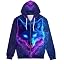 Purple Blue Wolf