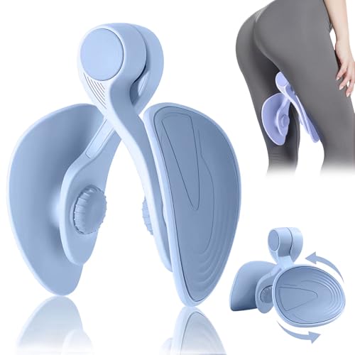 Thigh Master Hip Trainer Kegel Exerciser, Pelvic Floor Trainer for Postpartum Rehabilitation, Inner Thigh Trimmer, Toner Workout