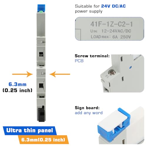 Relais 24V pour protéger vos automatisations industrielles avec boîtier compact - 4