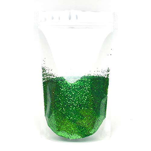 Glitterexpress Paillettes en PVC, Vert, 500 g Cover