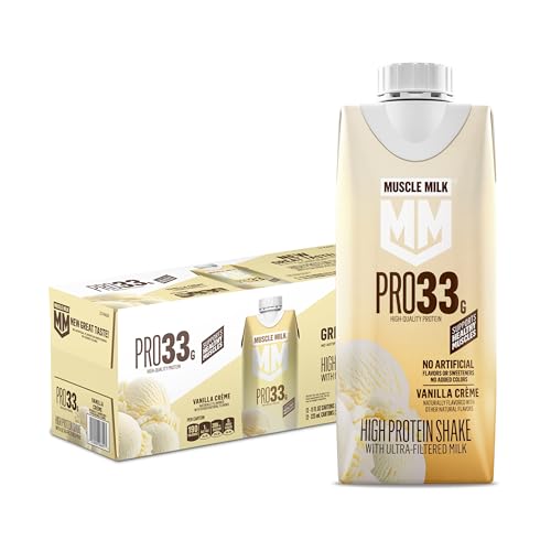 Muscle Milk Pro Liquid High Protein Shake, Vanilla Creme, 11 Fl Oz (Pack of 12) - image 1
