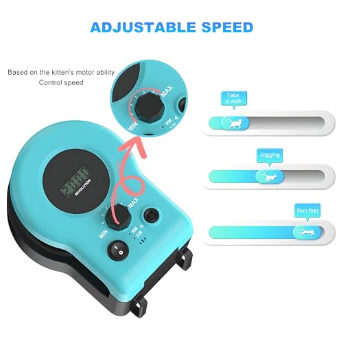 Juguete de control remoto electrónico interactivo para ejercicio de gato en interiores y juego de persecución