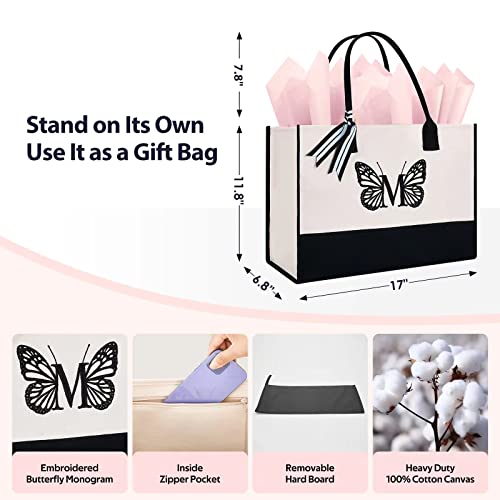 Gifts-for-Women-Embroidery-Personalized-Initial-Canvas-Tote-Bag-Monogrammed-Birthday-Beach-Gift-for-Her-Mom-Tearcher