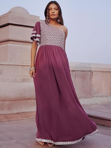 Image of Embroidered N A Dresses | Ethnic Dress