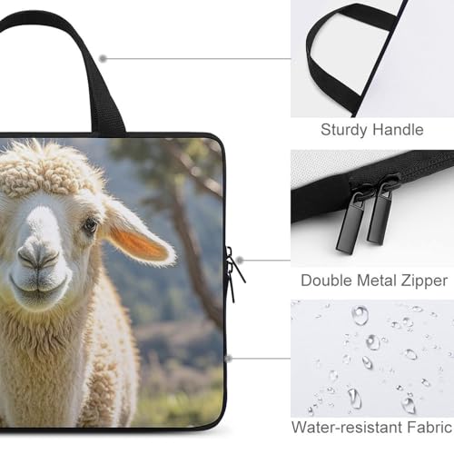 Sac ordinateur portable en agneau durable imperméable pour tablette - 4