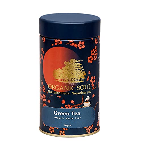 Organic Soul Green Tea Organic Leaves 50gm Green Tea Leaf Organic