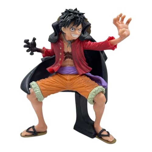 Image of Lefan Luffy Action Figure Limited Edition Anime Kungfu Luffy Collectible Figurine Lightweight Durable PVC Model Home Decor, Office Desk Study Table Car Dashboard Gift for Anime Fans