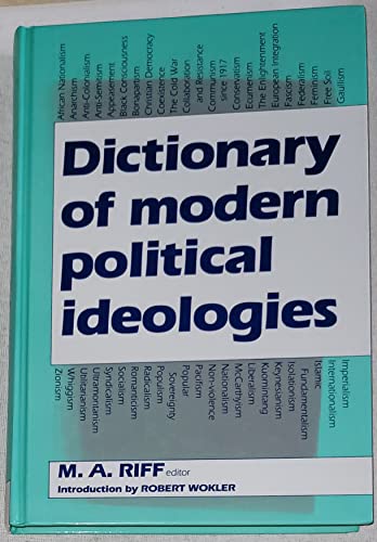 Dictionary of Modern Political Ideologies