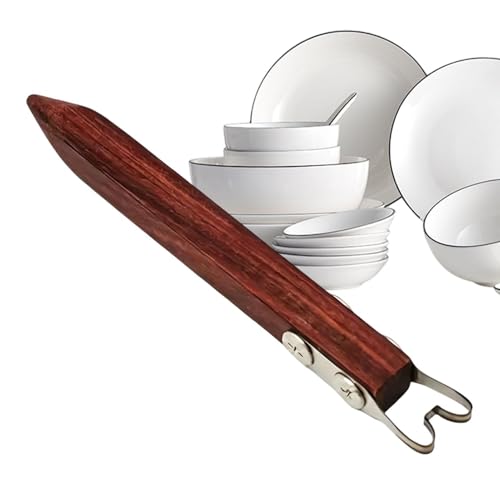 Herramientas de cerámica para tallar, raspar y moldear con mango de madera | Rascador para tallar discos de cerámica - Centrar, recortar, cortar conos, acristalar, lijar, dar forma, girar, para Scha