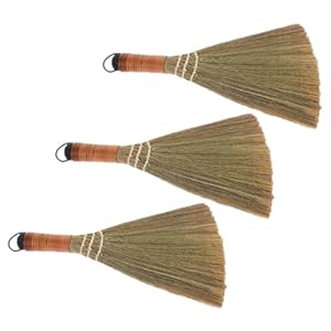 Ukcoco J146G05 Mini-Besen 3 Stück Set