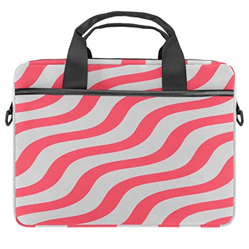 Sacoche bandoulière pour ordinateur portable 13 14 pouces rose