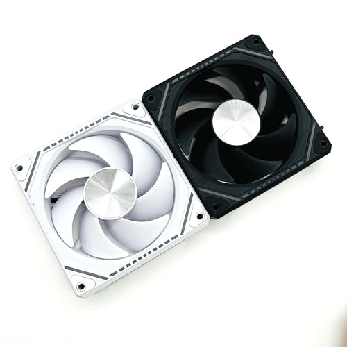 Ventilateur ARGB pour PC de jeu de salon blanc pour un setup esthétique