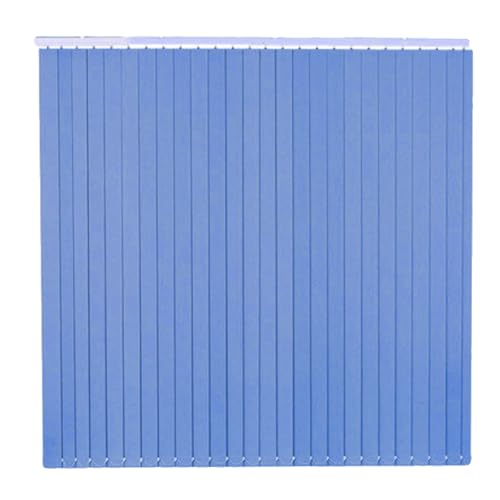 LRYELWA Cortina Lamas Verticales Translúcida Estor Corredera de Privacidad Térmica Opaca para Ventana,Persianas Verticales Blackout para Interiores,Color Personalizables (145cm x 260cm)