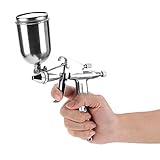 CONTROL DE RANGO DE PULVERIZACIÓN ANCHO --- La perilla de rango de pulverización adopta un diseño especial antideslizante, con control de pulverización fina para ahorrar pintura.