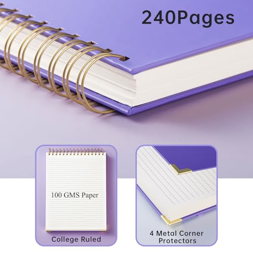 Carnet à spirales petit format pour organiser vos réunions de travail - 4