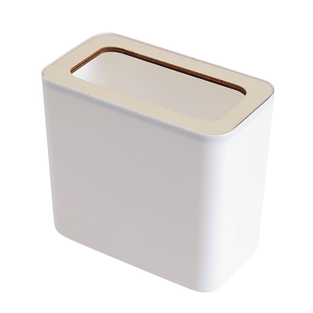 Poubelle de bureau portable et compacte pour trier le papier d'intérieur