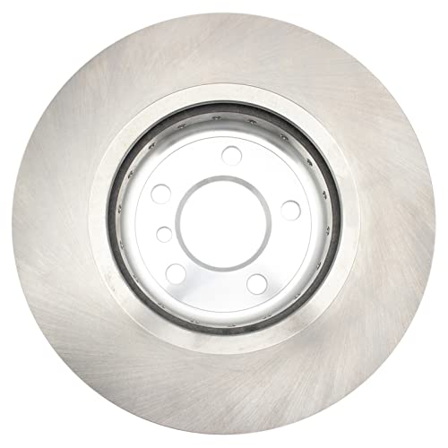 TRQ Front Brake Rotor Set Vented Compatible with 2011-2016 BMW 528i 2012-2016 528i xDrive by TRQ - Image 7