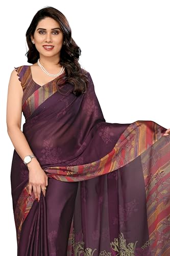 Image of MIRCHI FASHION Saree for Woman Chiffon Tie Dye Printed | Lightweight Daily Wear Women's Sari with Unstitched Blouse Piece (Available in 10 Colors)