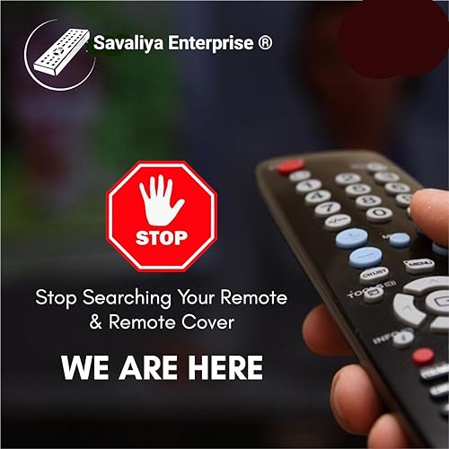 Image of Protective Remote Cover for Onida AC Remote Control,PU Leather Cover Holder