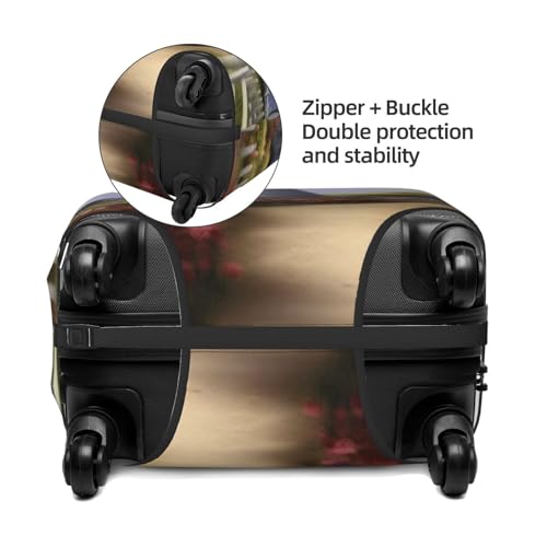 Lighthouse Diamond Painting Print Luggage Suitcase Covers Elastic Washable Luggage Protector Luggage Covers For Suitcase4