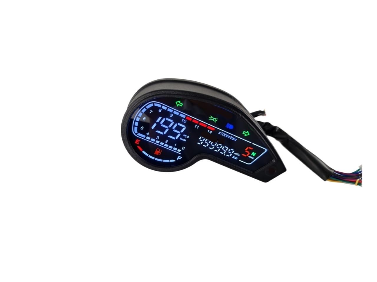 Compteur Kilométrique Double Compteur de Vitesse numérique pour Moto Italika pour DM 250X, Compteur, journalier, odomètre, pour Crossmax 250 Pro