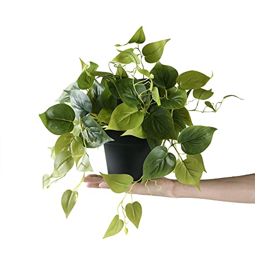 MARTHAIVAN-Fake-Potted-Plants-Artificial-Pothos-Boho-Greenery-Indoor-Faux-Plant-Decor