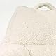 Icon Teddybär Rückenlehne Lesekissen, Creme, Lesekissen Flauschig mit Sitzsack Füllung, Rückenstütze mit Tragegriff