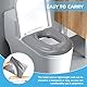 Aufblasbares Toilettensitzkissen, Hämorrhoiden Sitzkissen, Sitzkissen Aufblasbar, Orthopädisches Sitzkissen, Toilettensitzerhöhung, Für Erwachsene, Senioren, Ältere Menschen