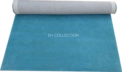 Image of Classical Look Plain Handmade Carpet with Super Soft & Pure Woolen Carpet for Your BEDROOMS & Living Room with 1 INCH Pile Height 10 X 16 FEET (300x480 cm)