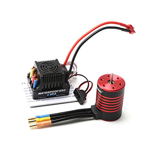 Moteur sans balais 3650 de 4500 KV pour piloter votre voiture RC 1/10 sur terre