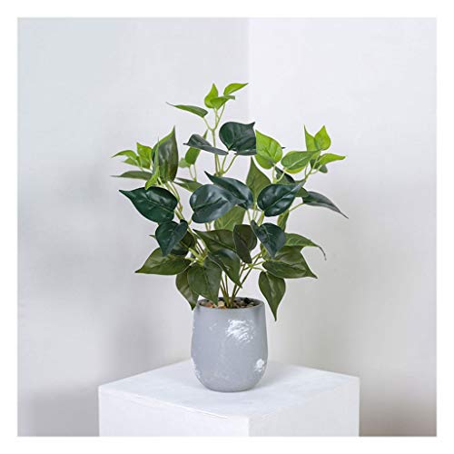 BZBZB Simulación de Planta en Maceta, Planta Verde Artificial, bonsái pequeño para el hogar, pequeña Flor Falsa de plástico, Planta en Maceta, árbol Artifi