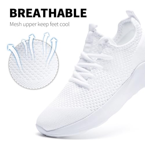 Mens Slip On Sport Running Walking Non Slip Lightweight Sneakers Breathable mesh Shoes Knitted Outdoor Working Casual for Men2