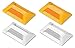 Tapco - 102209BXK - Temporary Pavement Marker, White, 1 Way, 2 Length, 4 Width, 3/4 Height, Plastic, PK 250