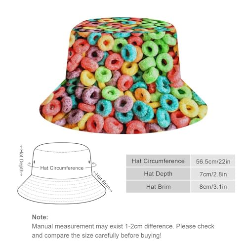 Image of Food Golden Corn Bucket Hats Unisex Washed Cotton Lightweight Outdoor Summer Beach Sun Hats Men Women Bucket Hat for Travel