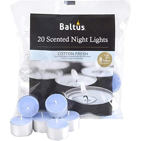 XSS Fresh Cotton Scented Tealights Candles Cover